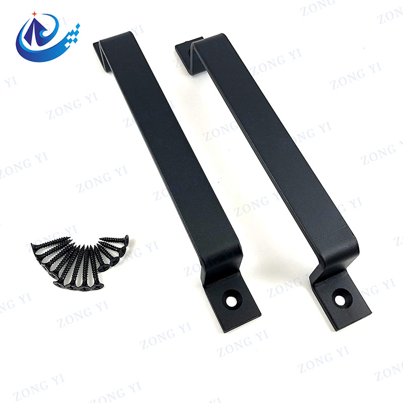 Steel Black Barn Door handles